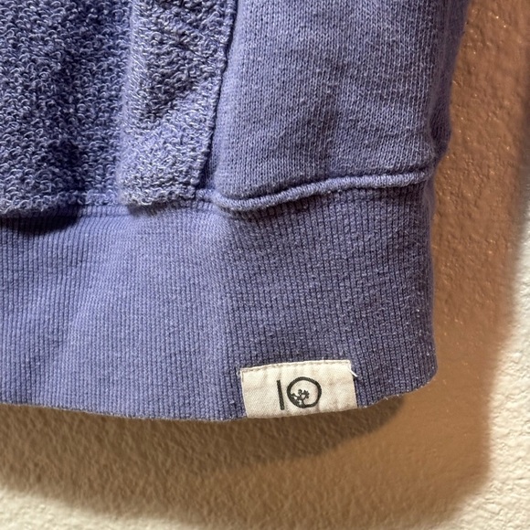 Tentree Hooded Sweatshirt Purple Size Small | Hoodie | Organic Cotton Blend | - Picture 2 of 7